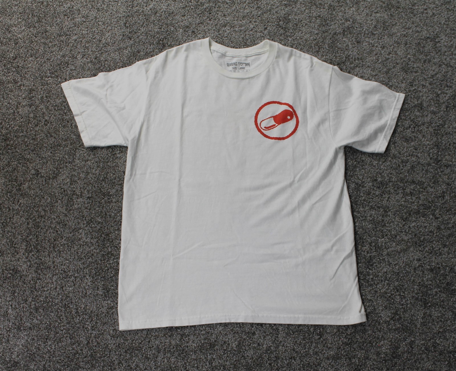 Rucking Fotten Akira Graphic Tee Size L Printed in USA