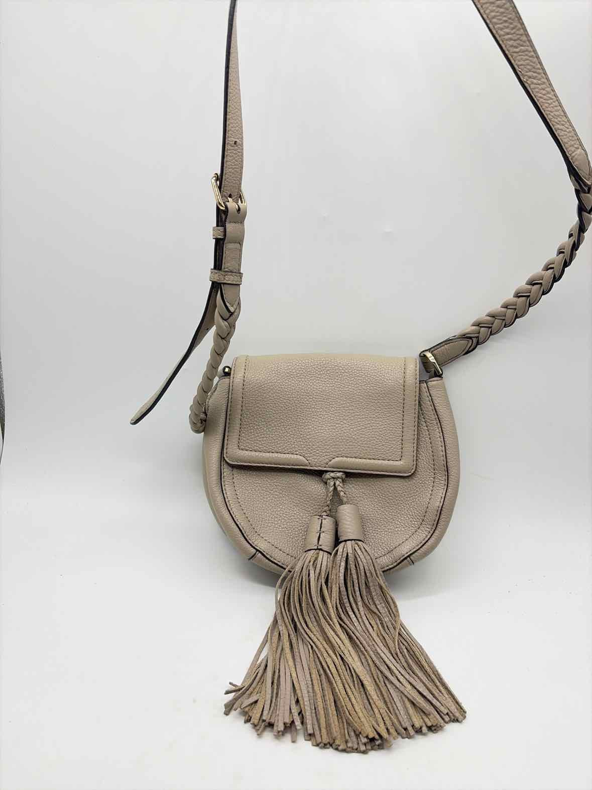 Pre-Owned Rebecca Minkoff Grey Pebbled Crossbody Crossbody