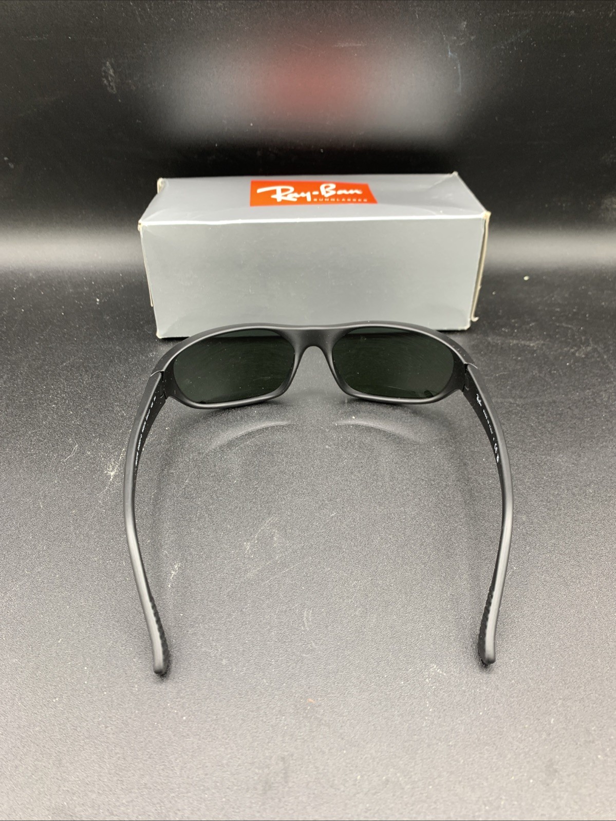 Ray-Ban 0RB2016 Daddy-O Matte Rubber Black/Green 59 / 125 Sunglasses