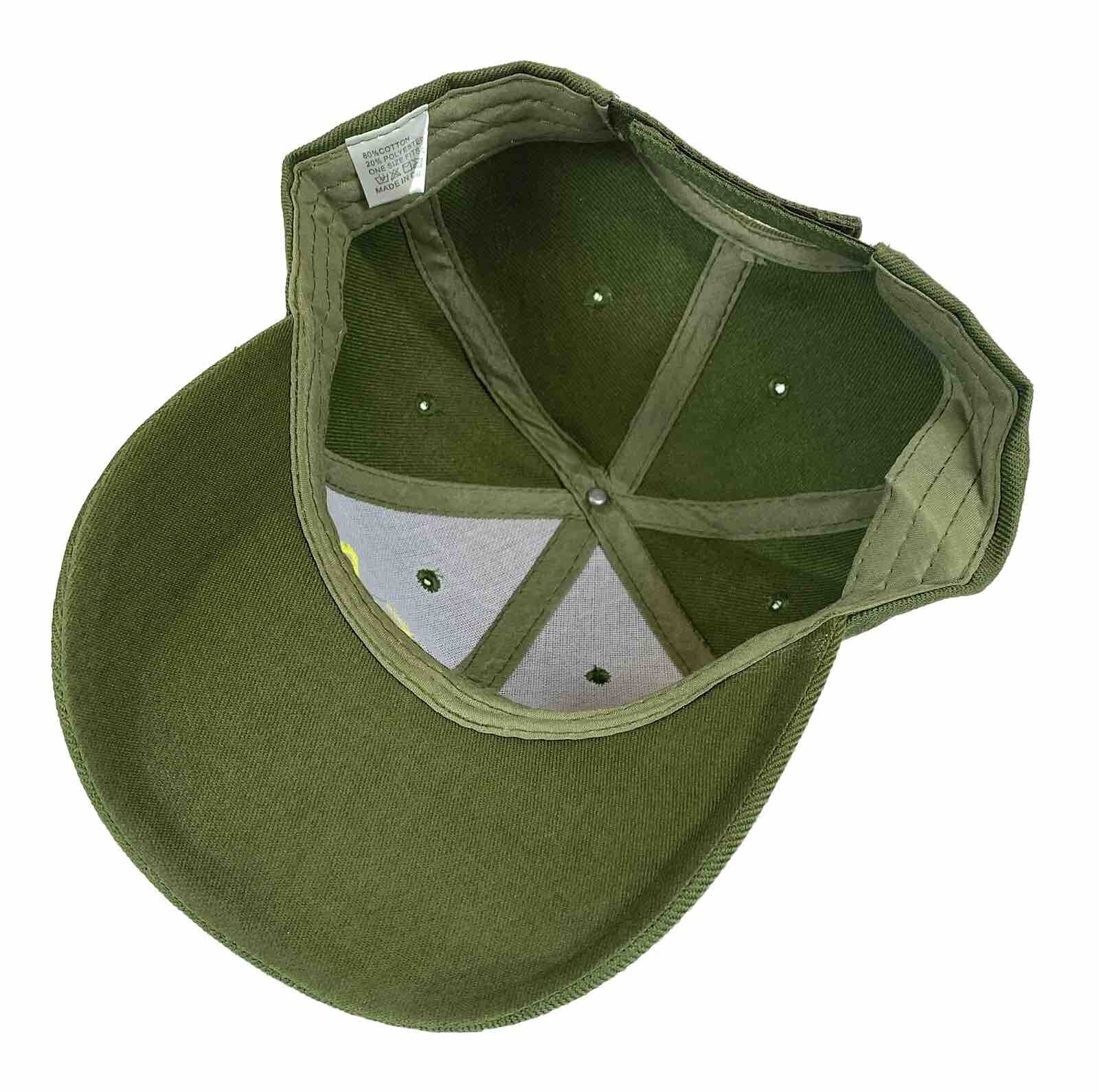 Korea Veteran Korean War Ball Cap Adjustable Embroidered Green Hat