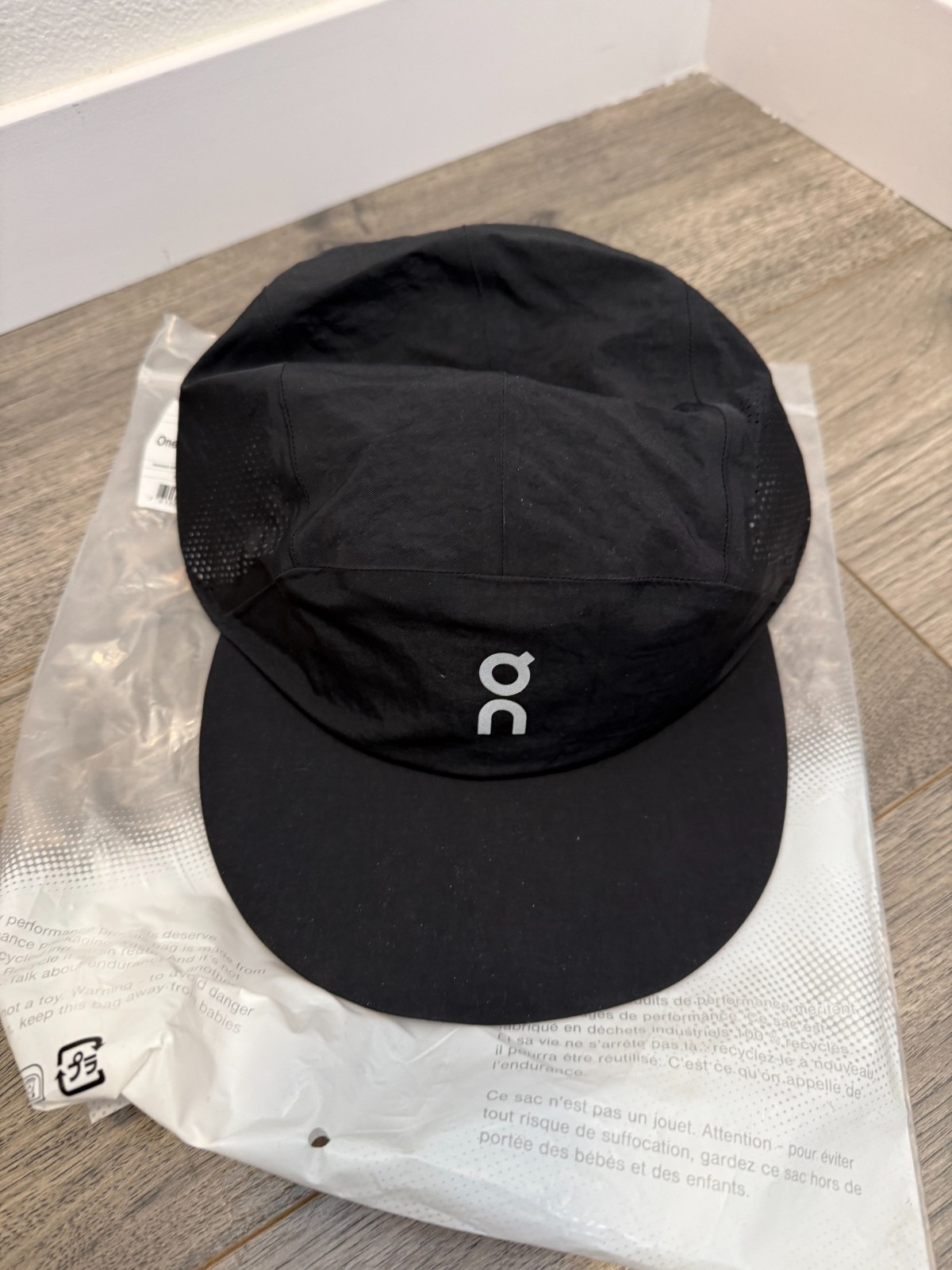 On Cloud Running Performance Panel Cap Adjustable Lightweight Hat One Size