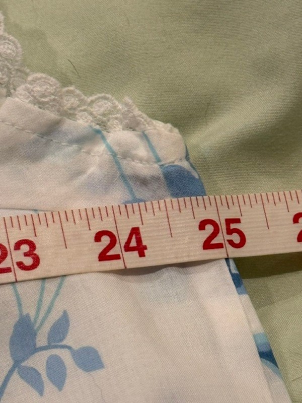 Eileen West 50″ Cap Sleeve 100% Cotton Lawn Nightgown Size 1X