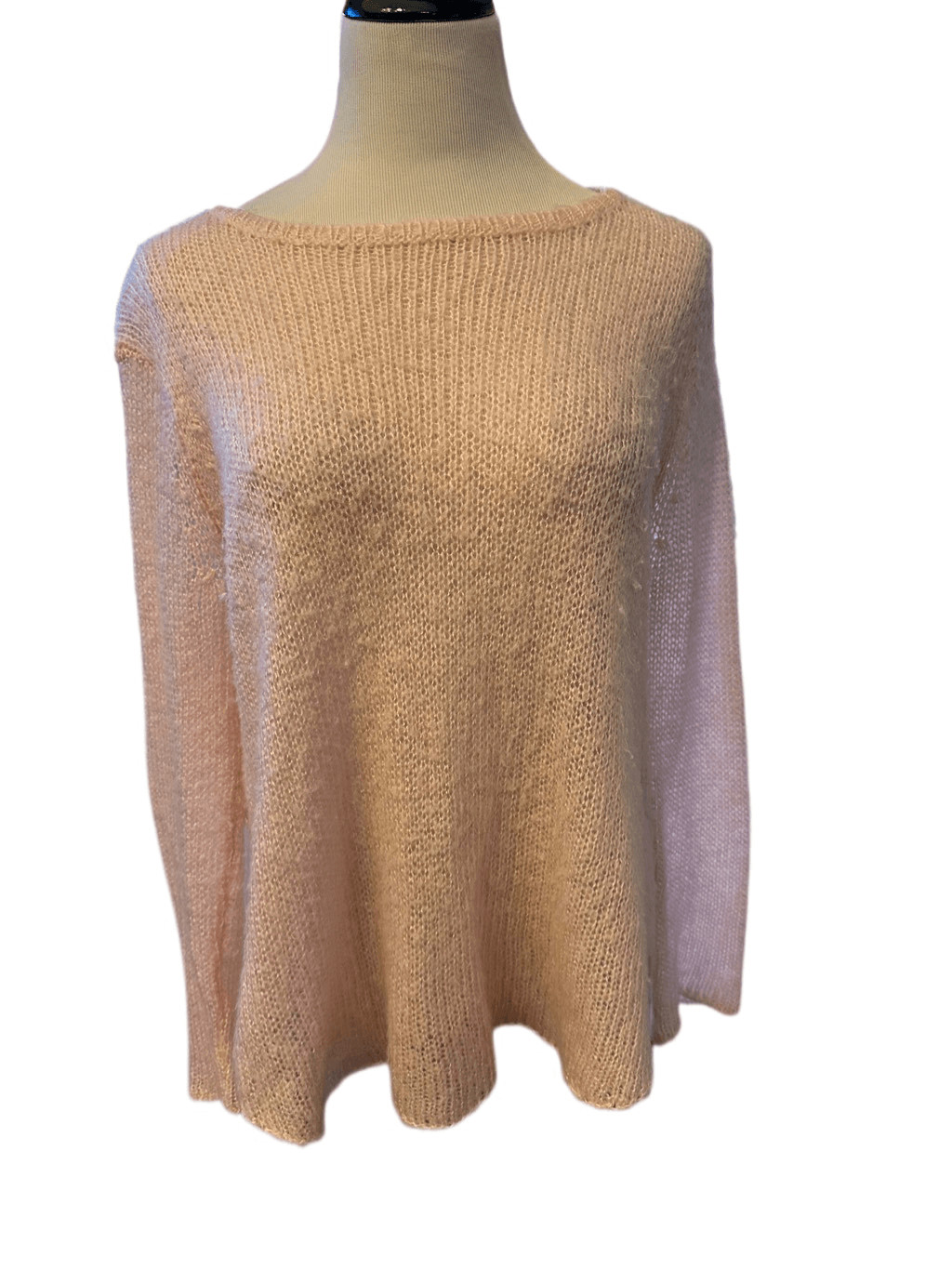 Wooden Ships Pink Mohair Sweater M/L