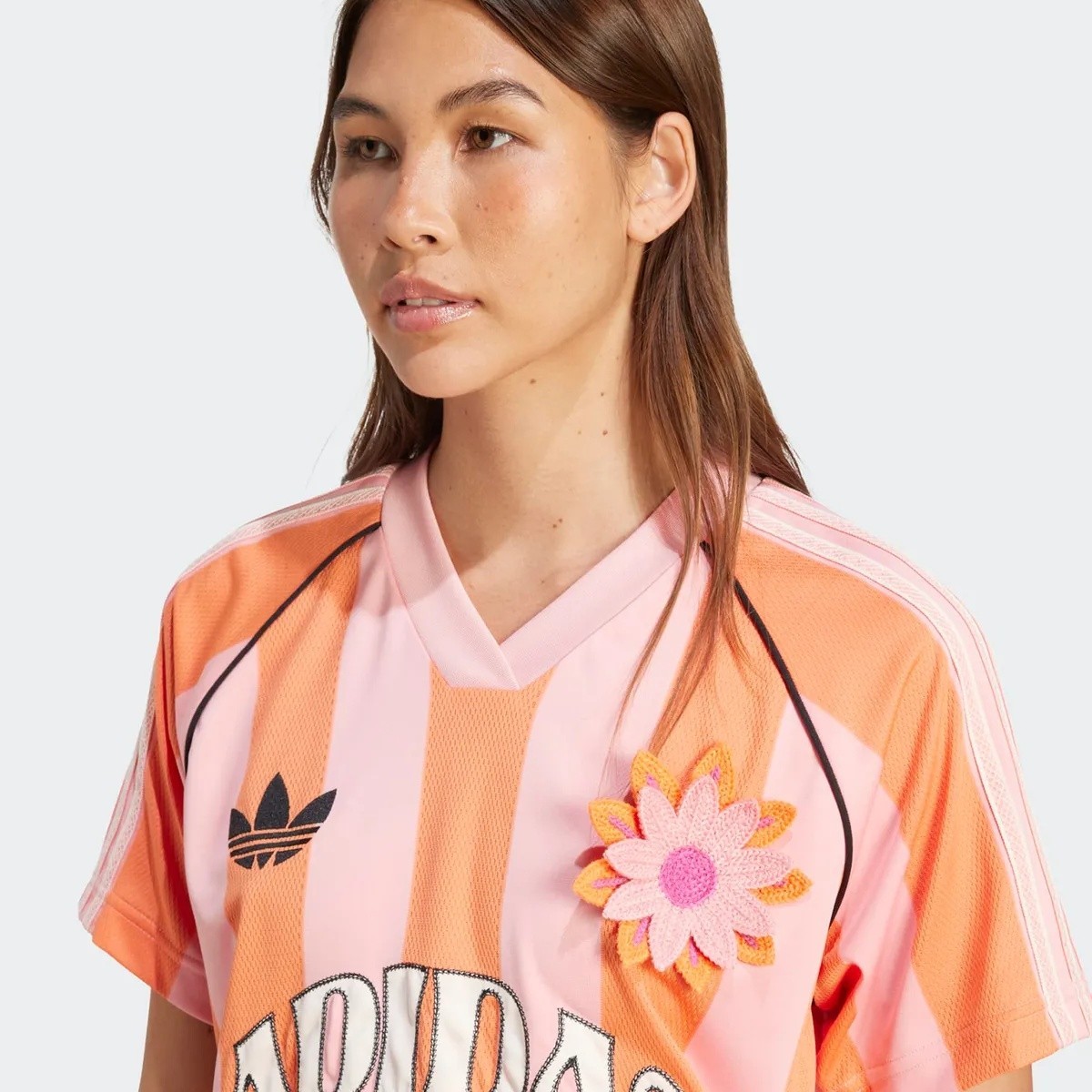 adidas Originals Jersey Top Summer Glow Women Asia XL US L KC0673 KC0672
