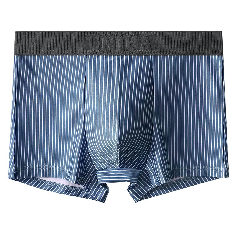 4 PCS Men’s Underwear Soft Boxer Briefs Breathable Comfortable Trunks