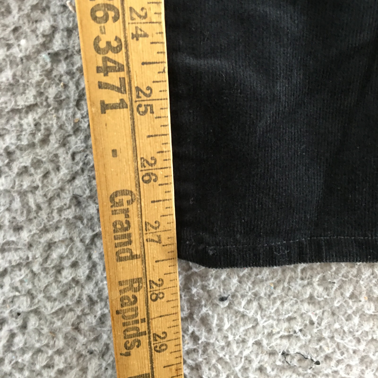 J.Crew Straight Leg Jeans Mens 32 Black Denim Mid Rise Zip Fly Button Front NEW