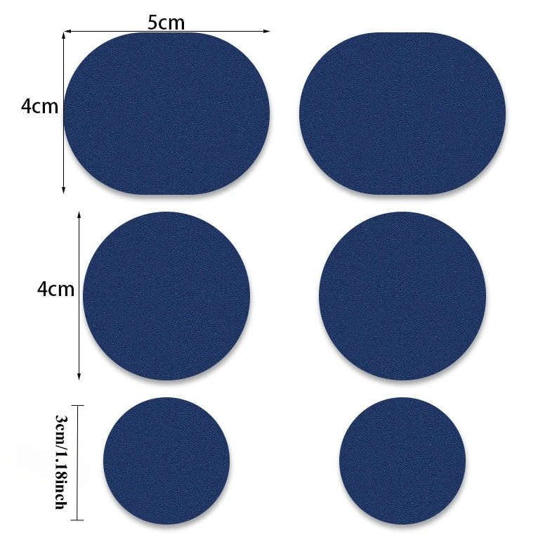 6pcs Shoe Repair Patches Self Adhesive Anti Wear Heel Insole Protectors – NEW