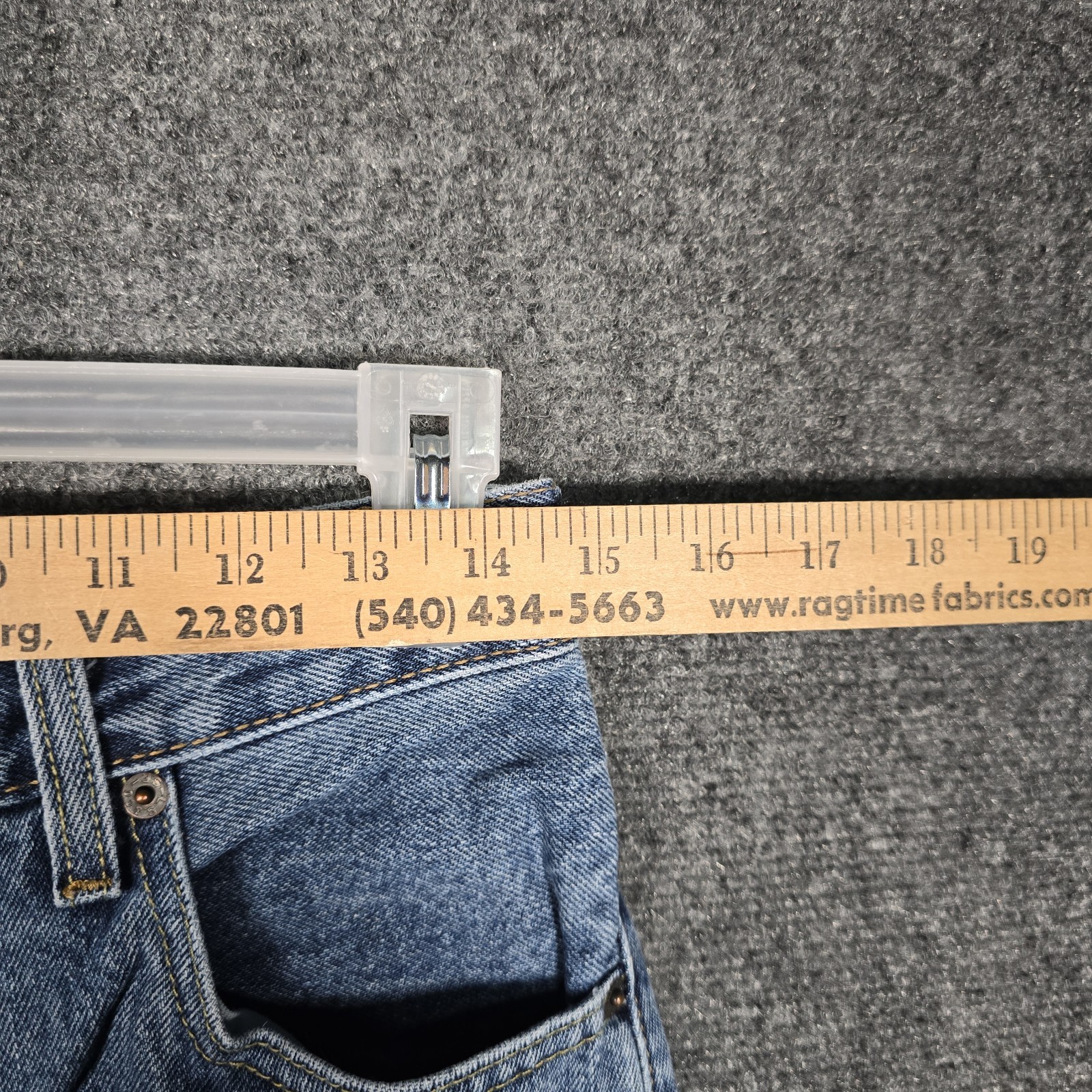 Levis 517 Jeans Mens 29×30 Bootcut Blue Denim Stretch Classic Western