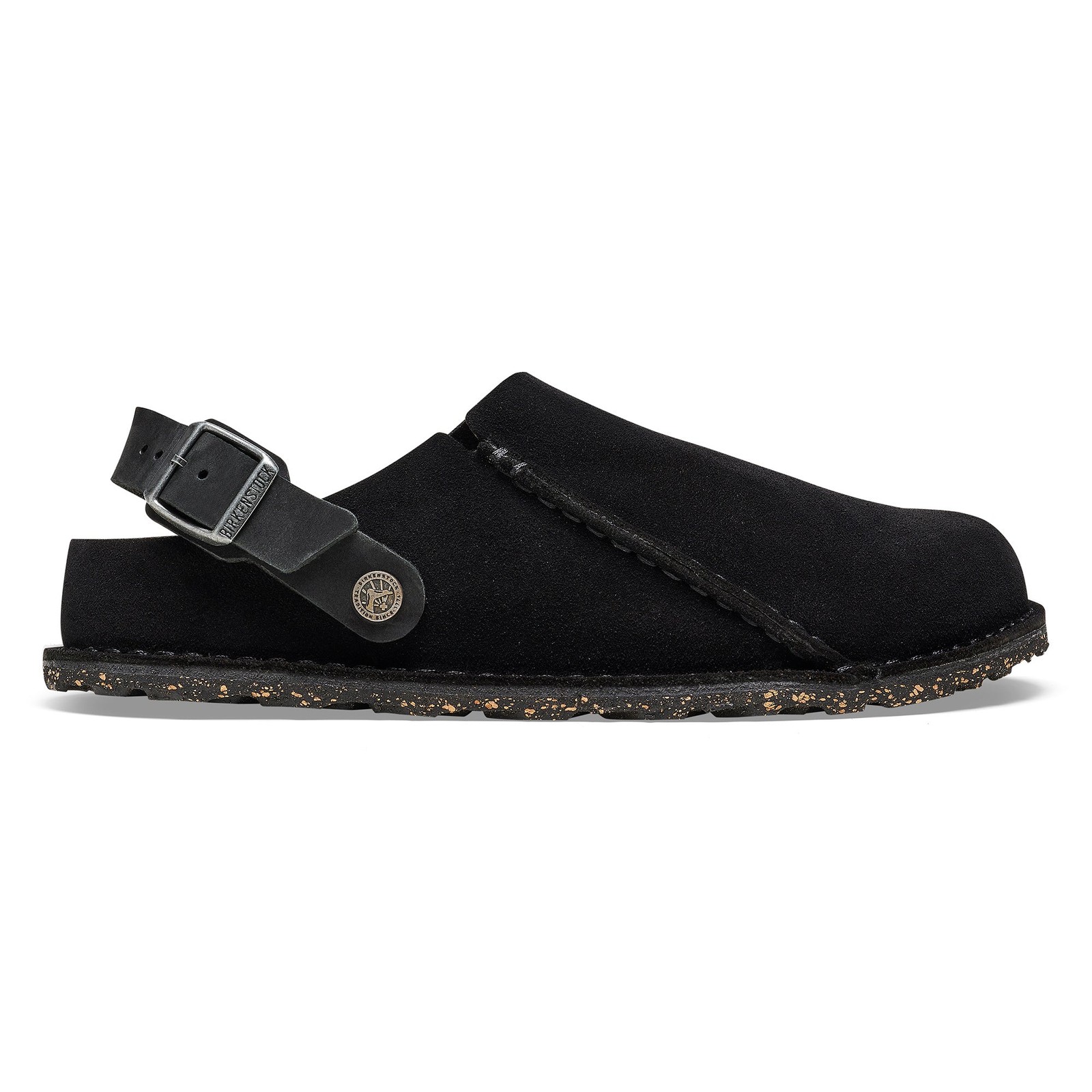 BIRKENSTOCK LUTRY PREMIUM SUEDE SUEDE LEATHER UNISEX CLOGS