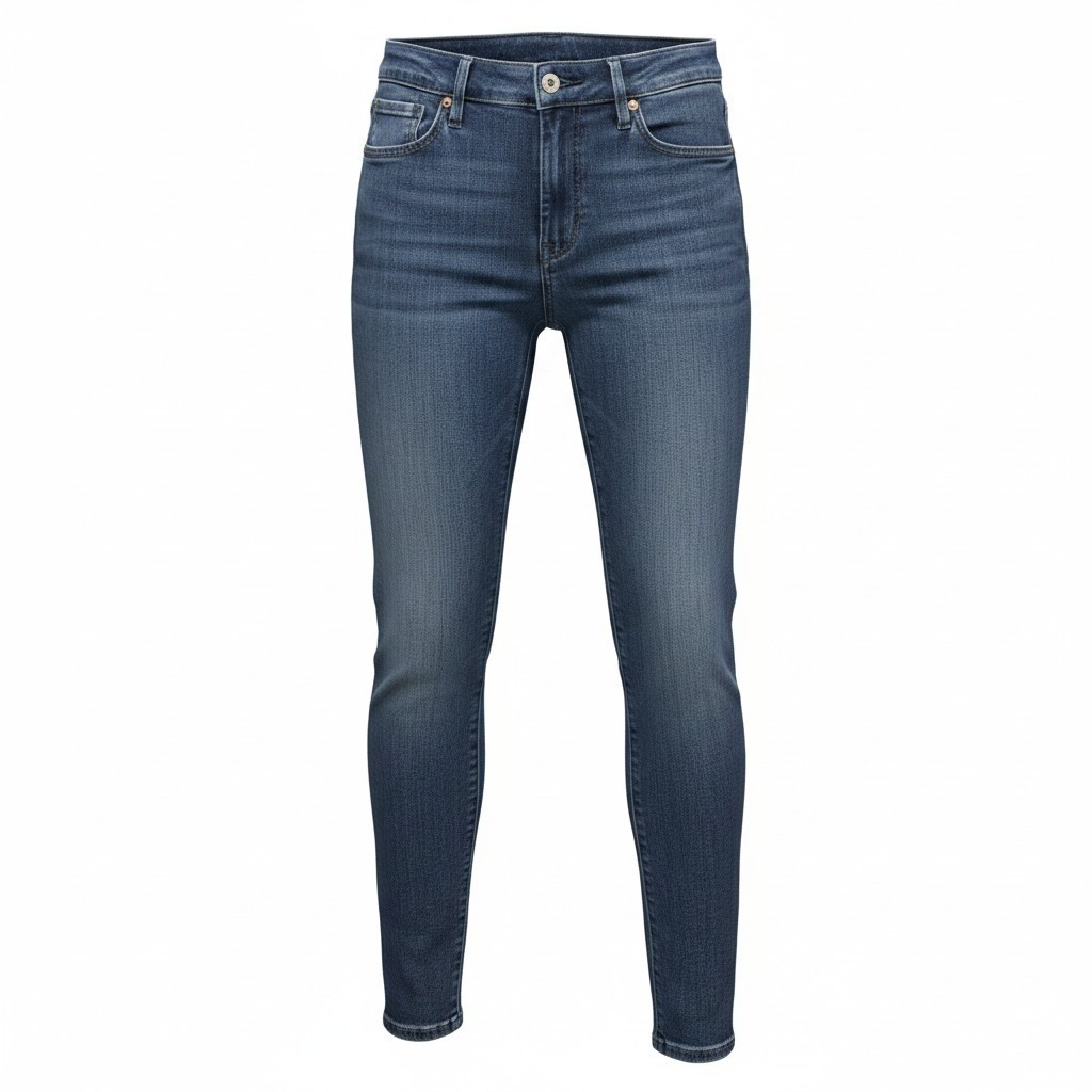 Skinny Jeans Signature by Levi Strauss 4M Womens Blue Excellent Mid Rise 27×30