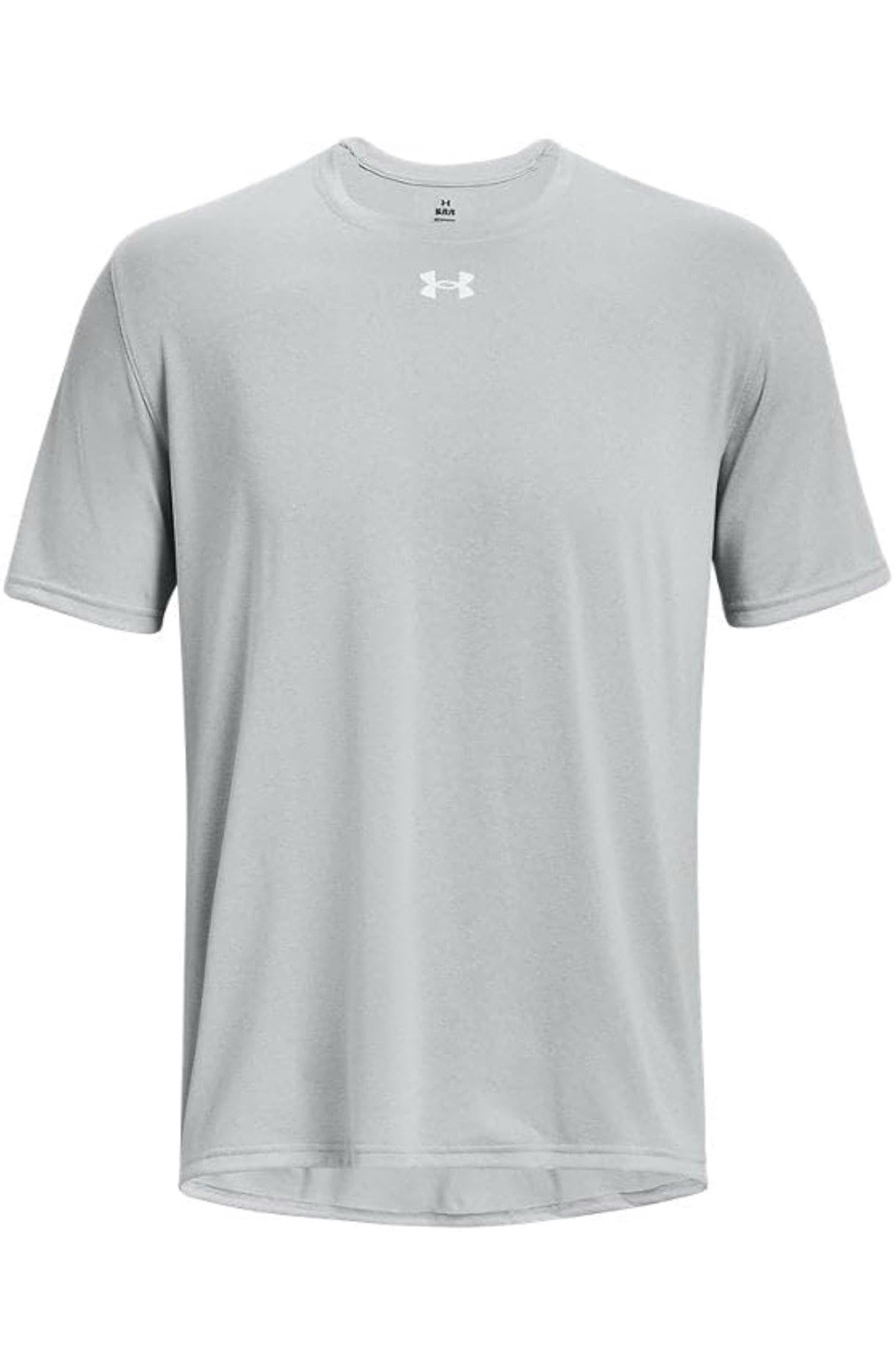 Under Armour Men’s Team Tech Short Sleeve Shirt Mod Gray Large