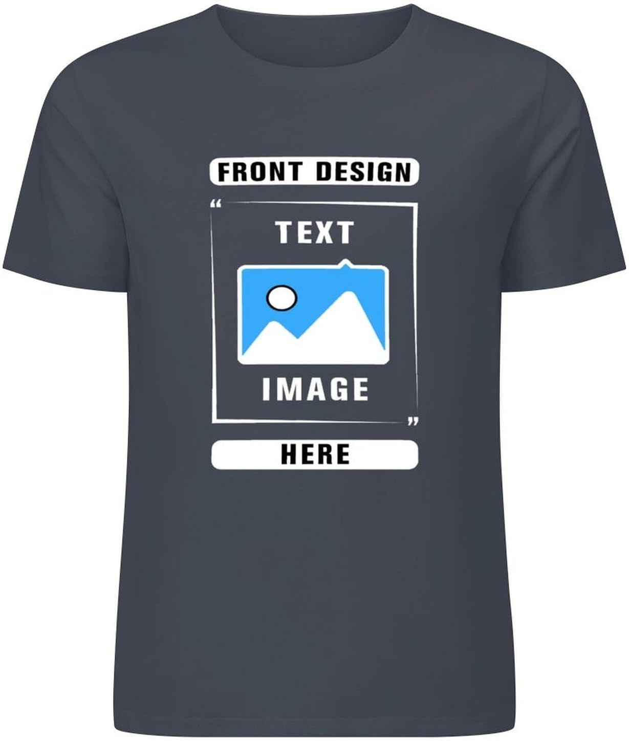 Custom T-Shirt, Add Your Own Text Image Photo,Customized Gift for Birthday