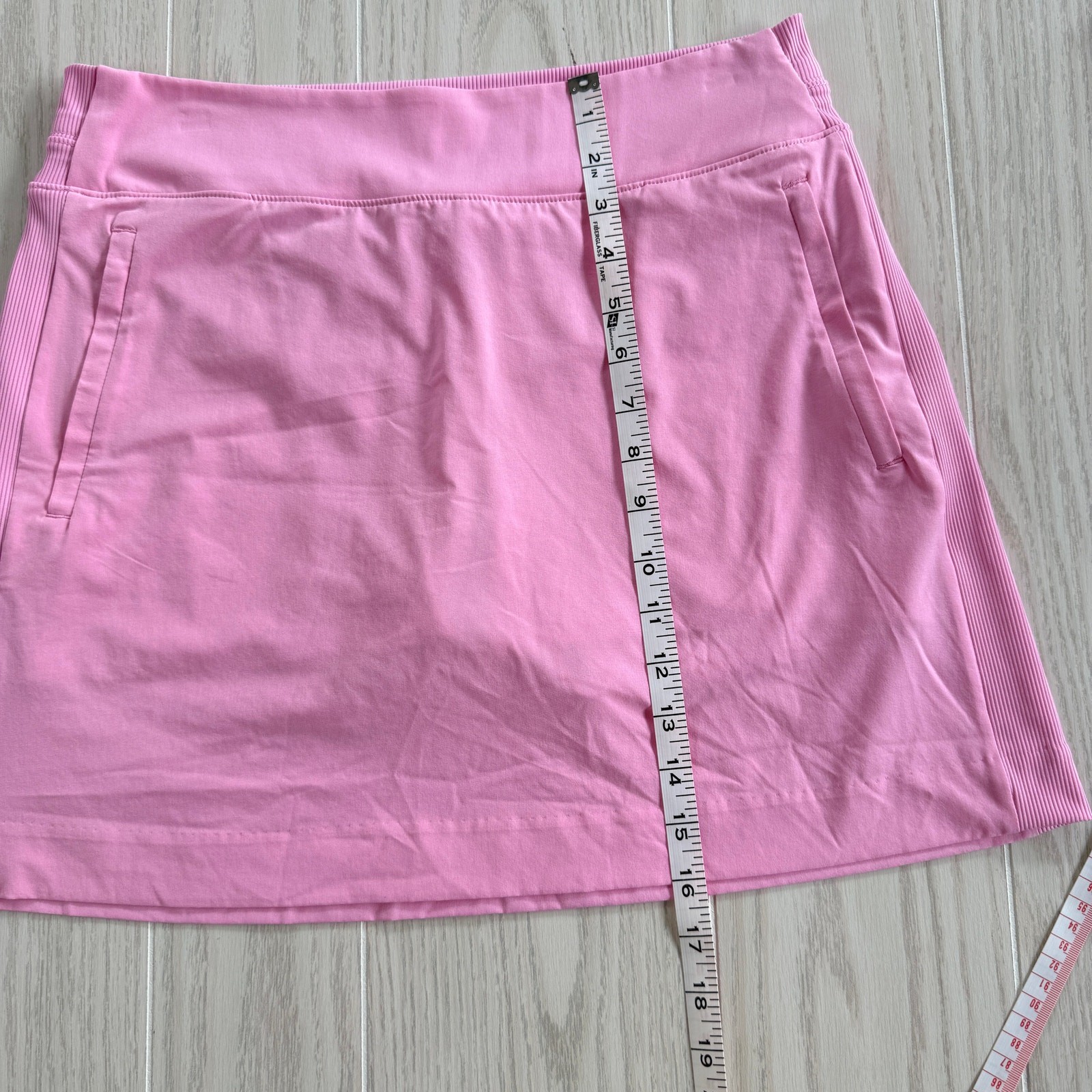 Member’s Mark Women’s Medium Pink 4-Way Stretch Mid-Rise Skort