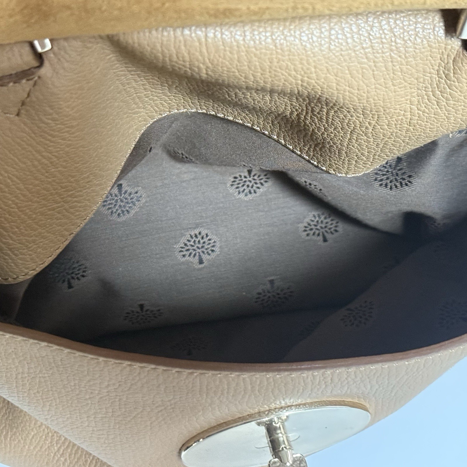 Mulberry Del Rey Leather Satchel Top Handle Bag