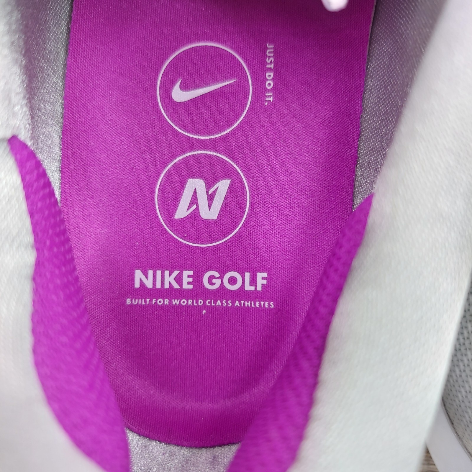 Nike Air Zoom Infinity Tour 2 Next % Golf Shoes Light Grey Purple FD0217 SZ 8.5