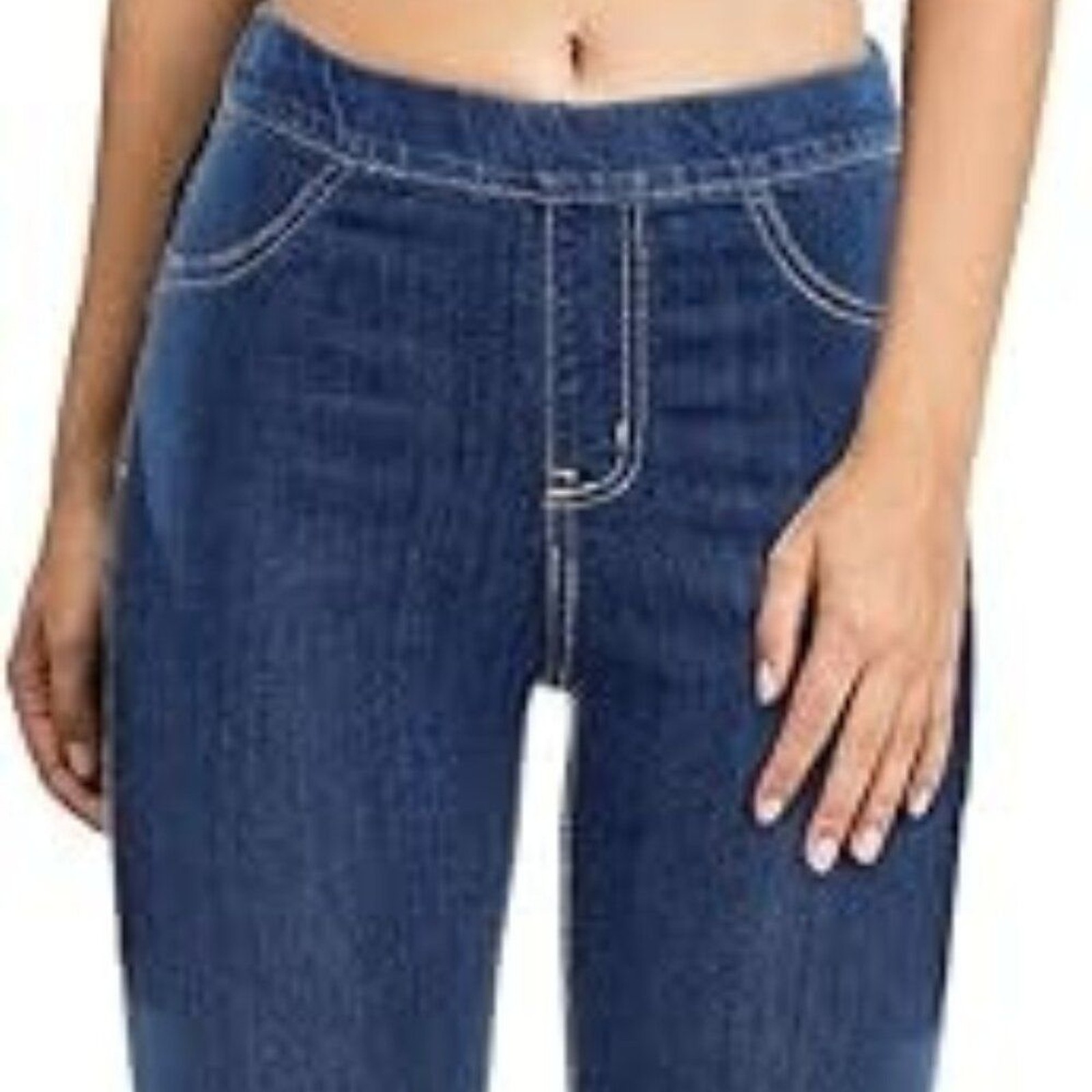 Cello Jeans Women’s Mid-Rise Flared Jegging Elasticized Waist-Band Size Small