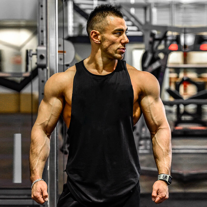 Gym Stringer – Men’s Tank Top for Bodybuilding and Fitness – Stringer Sports