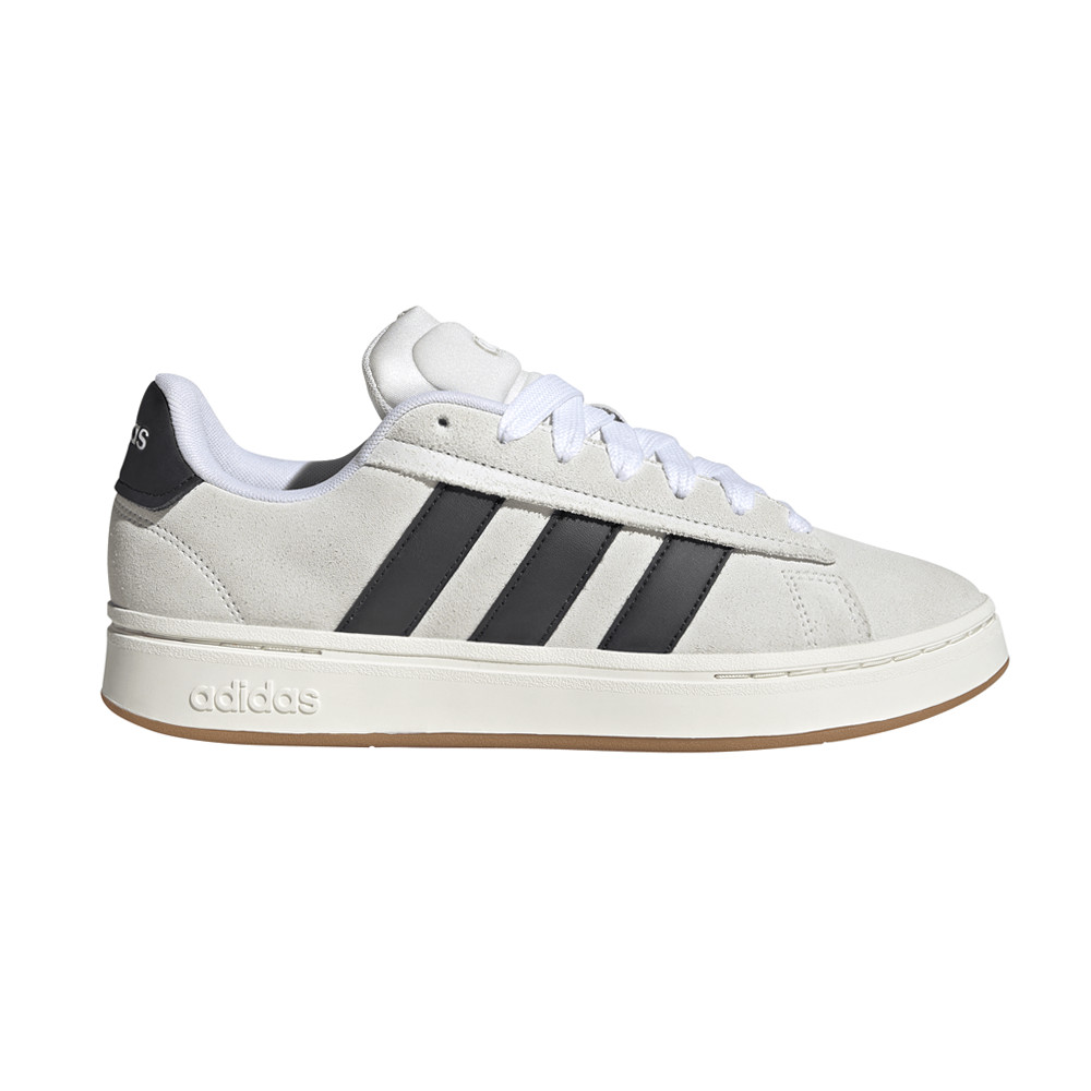adidas Grand Court Alpha Mens Black, Off White Sneakers Casual Shoes JR0544
