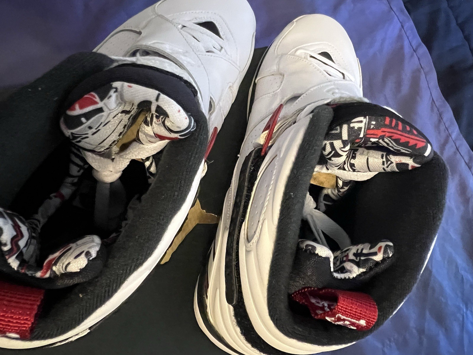 Air Jordan 8 Retro “Alternate” White/Red/Black/Gray Men’s 11 *FreshOutTheBox!*