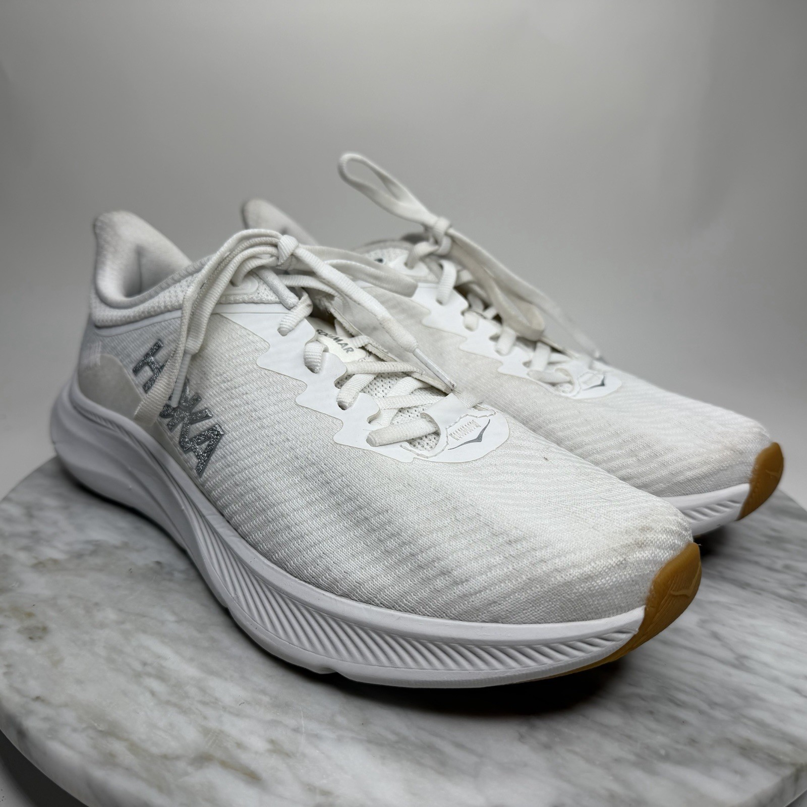Hoka One One Solimar Triple White Running Shoe’s Women’s Size 9.5D 1123096WWH