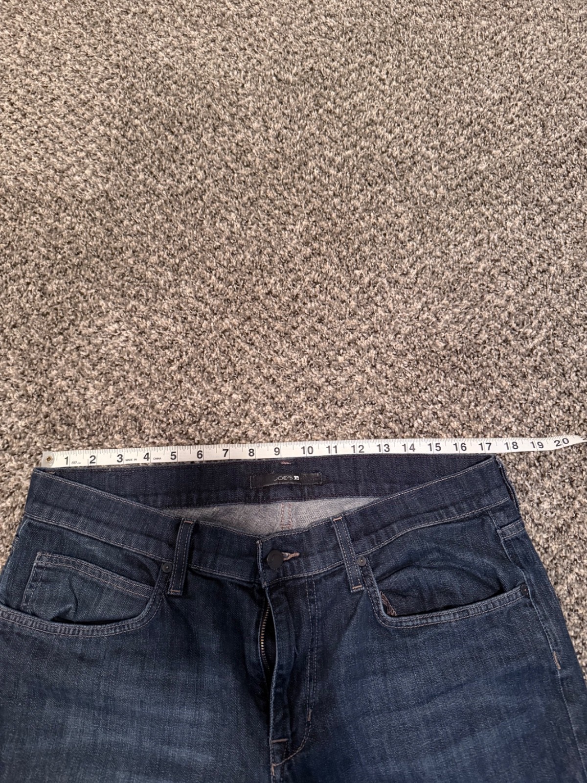 JOE’S Men’s Jeans The Brixton Straight & Narrow Fit 34×31 Dark Blue Great