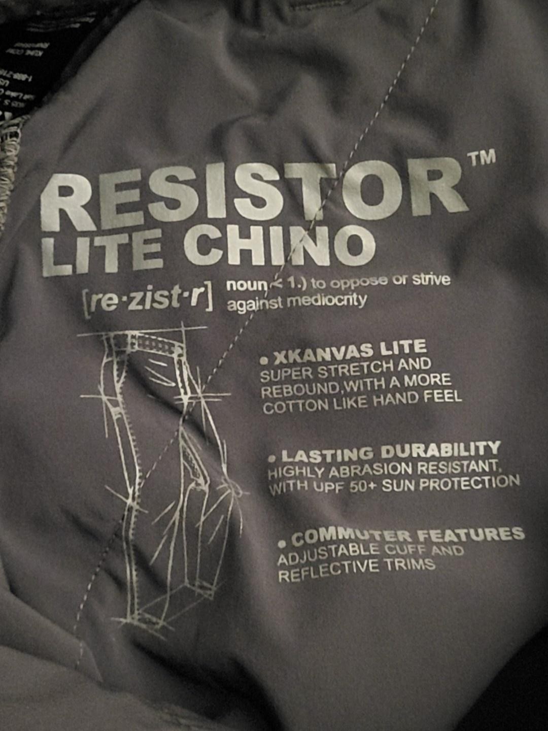 Kuhl Pants Mens 34×34 Gray Resistor Lite Chino Stretch Travel Outdoor Casual