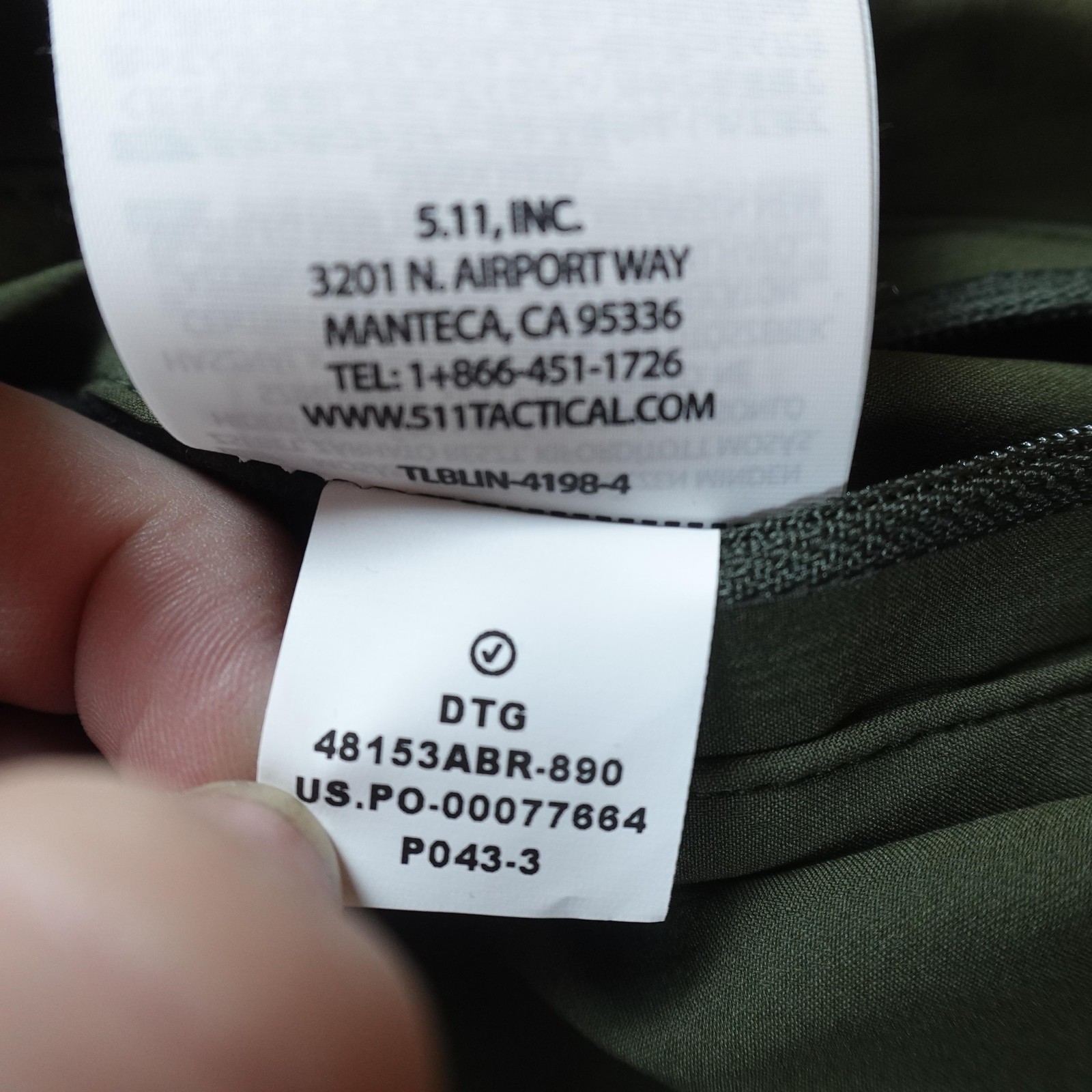 NEW 5.11 Tactical Jacket Mens M Green Softshell Full Zip Military Coat Outdoor