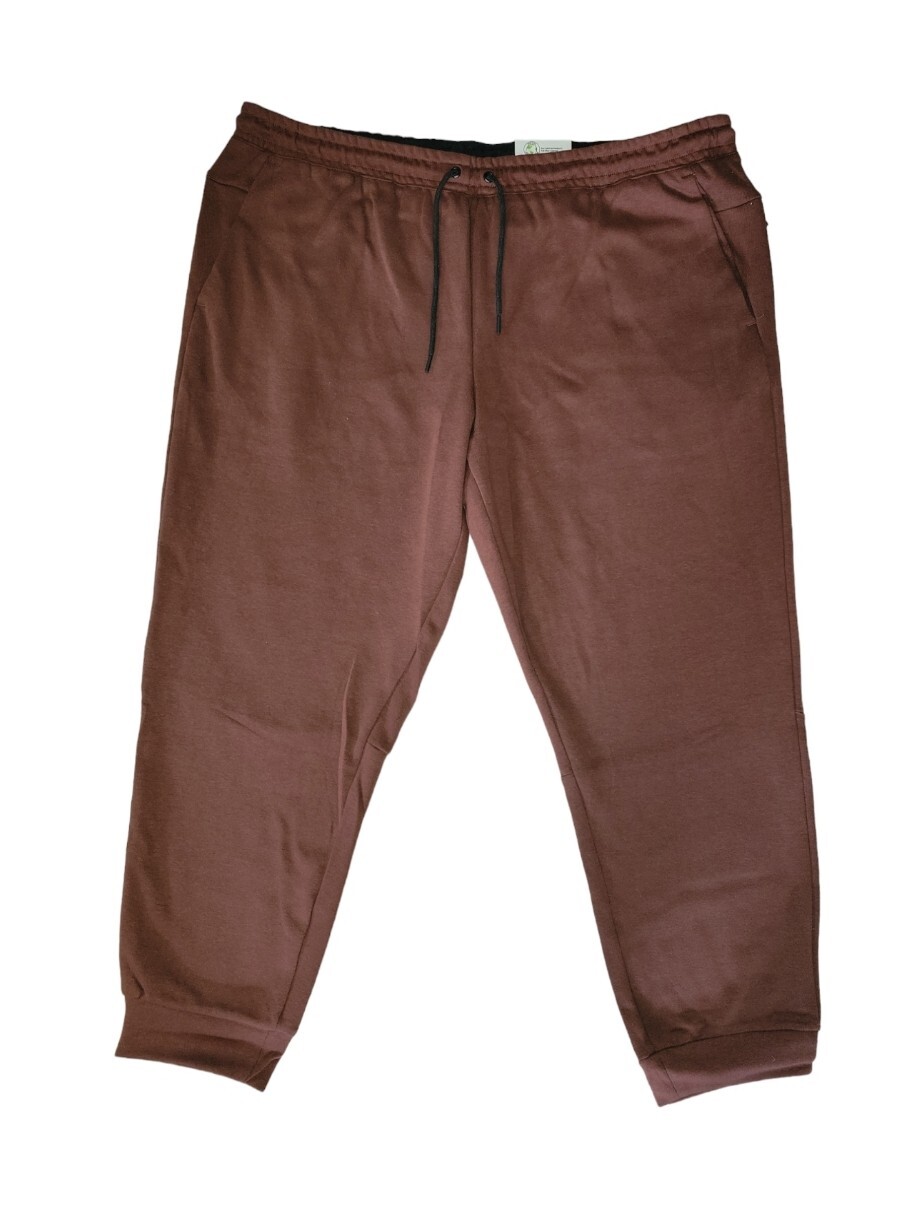 Member’s Mark Men’s Double Knit Side Pocket Stretch Everyday Active Jogger Brown