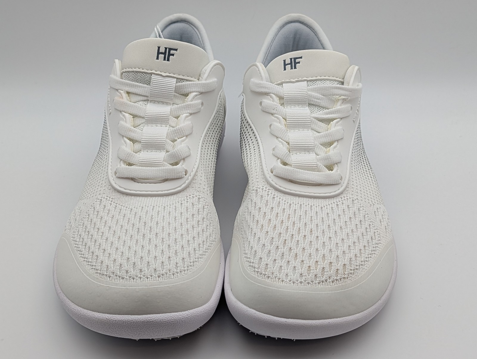 Hike Footwear W9/9.5 M7/7.5 EU40 HF Stride Barefoot Walking Shoes Sneakers White