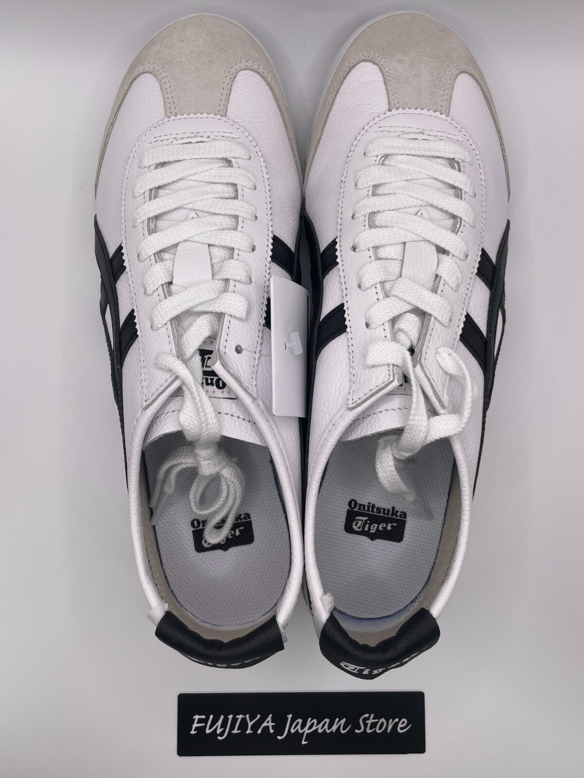 Onitsuka Tiger MEXICO 66 Sneakers Unisex 1183A201 126 WHITE/BLACK M8/W9.5 New