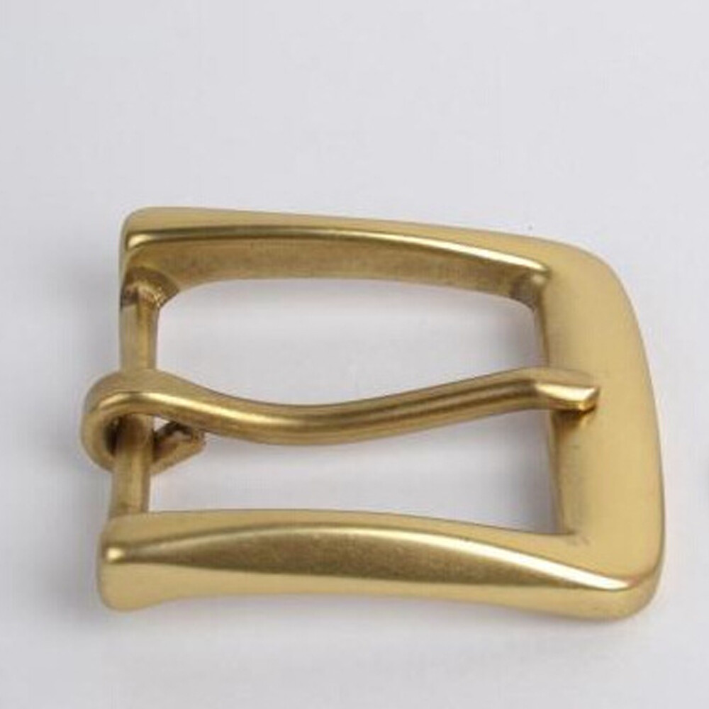 Solid Brass Belt Buckles Tongue Pin Belt Buckle Fits For 1.5 Inches Belt US