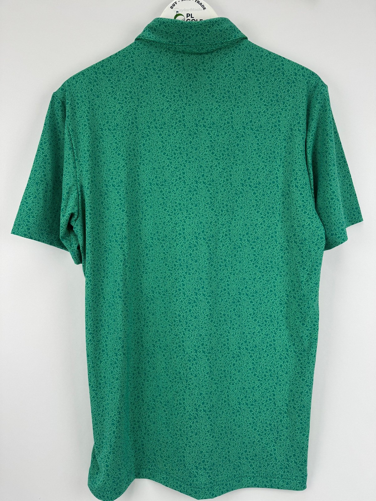 Adidas Men’s Ultimate365 Mini Bunker Golf Polo Size Large Green/32786