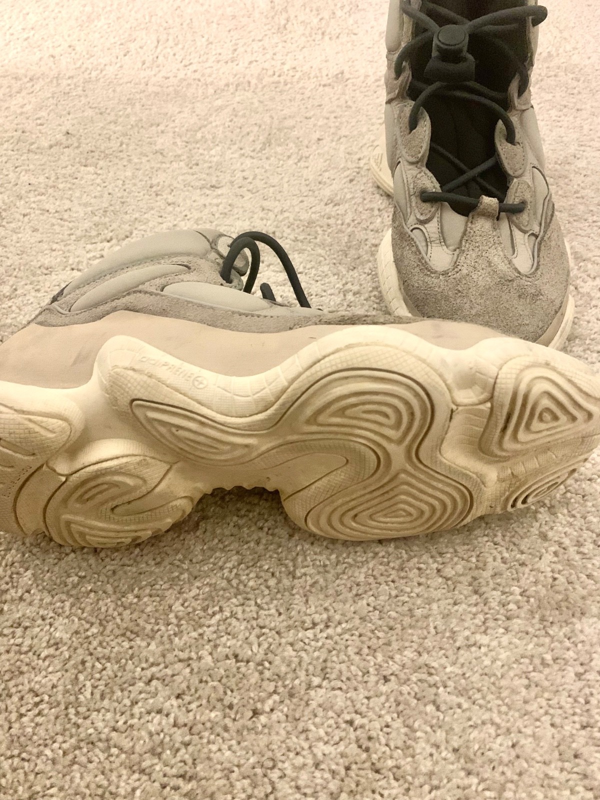 Size 10 – Adidas Yeezy 500 High Mist Stone