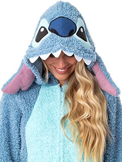 Official Disney Lilo & Stitch Romper Lounger Union Suit Onesie0 Kigurumi Costume