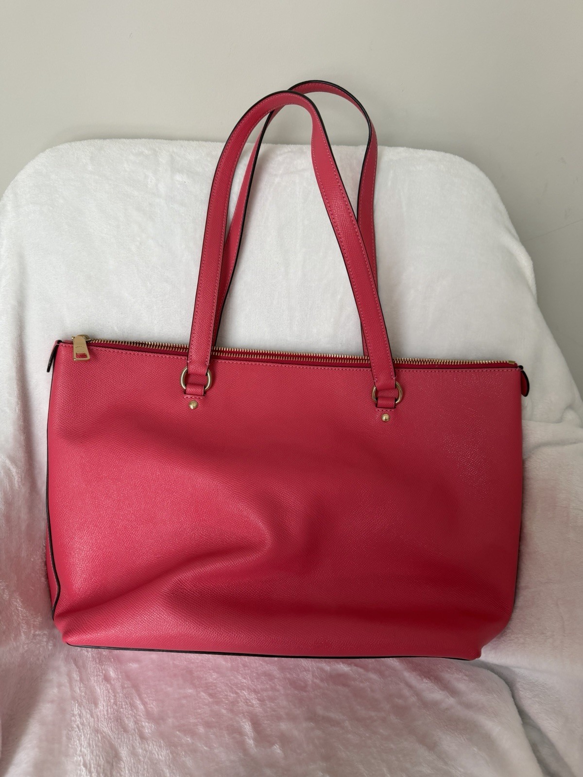 COACH F79608 Gallery Tote Bag PVC Ladies Used