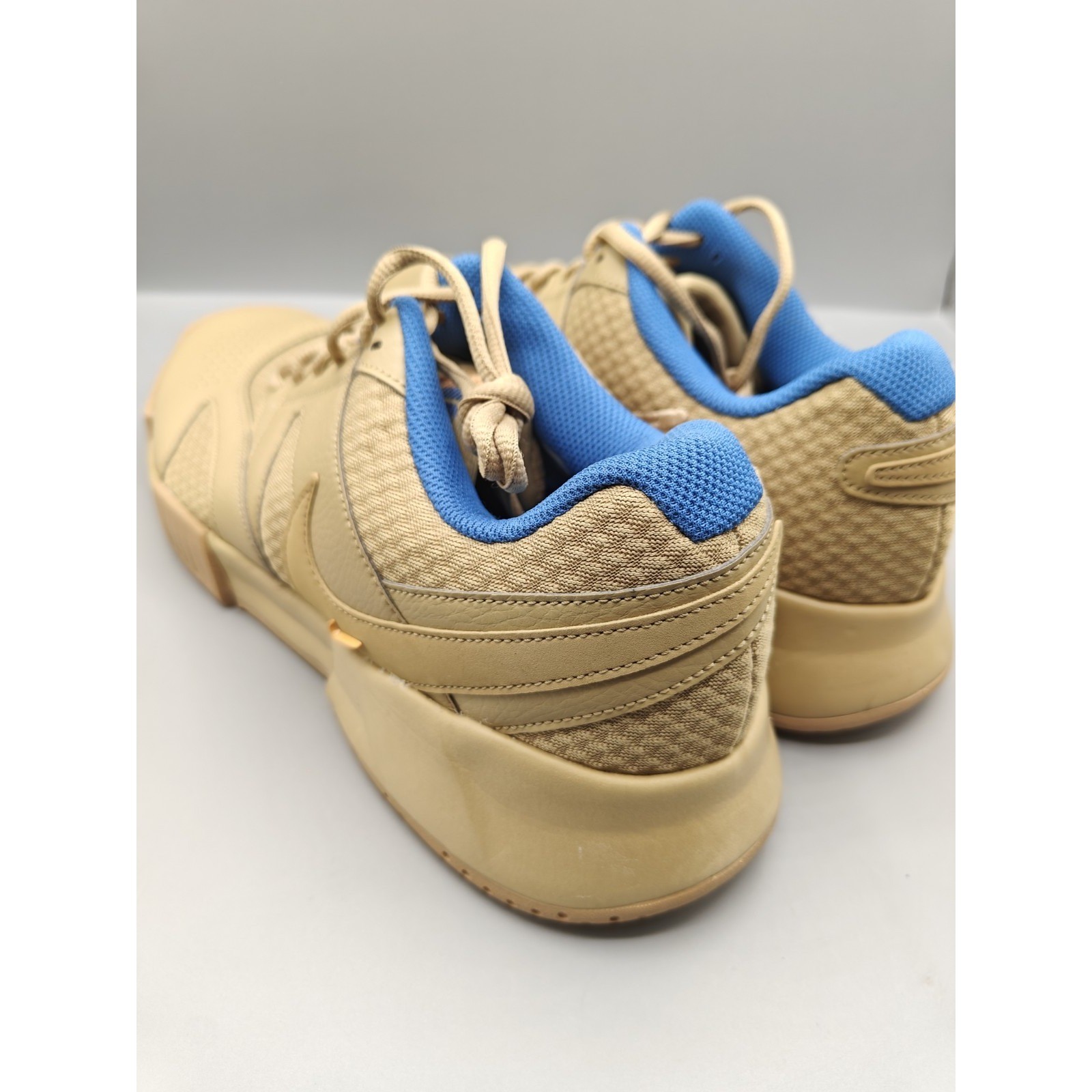 Nike Men’s Court Lite 4 HC Size 11.5 Parachute Beige HF7832-200 No Box Lid