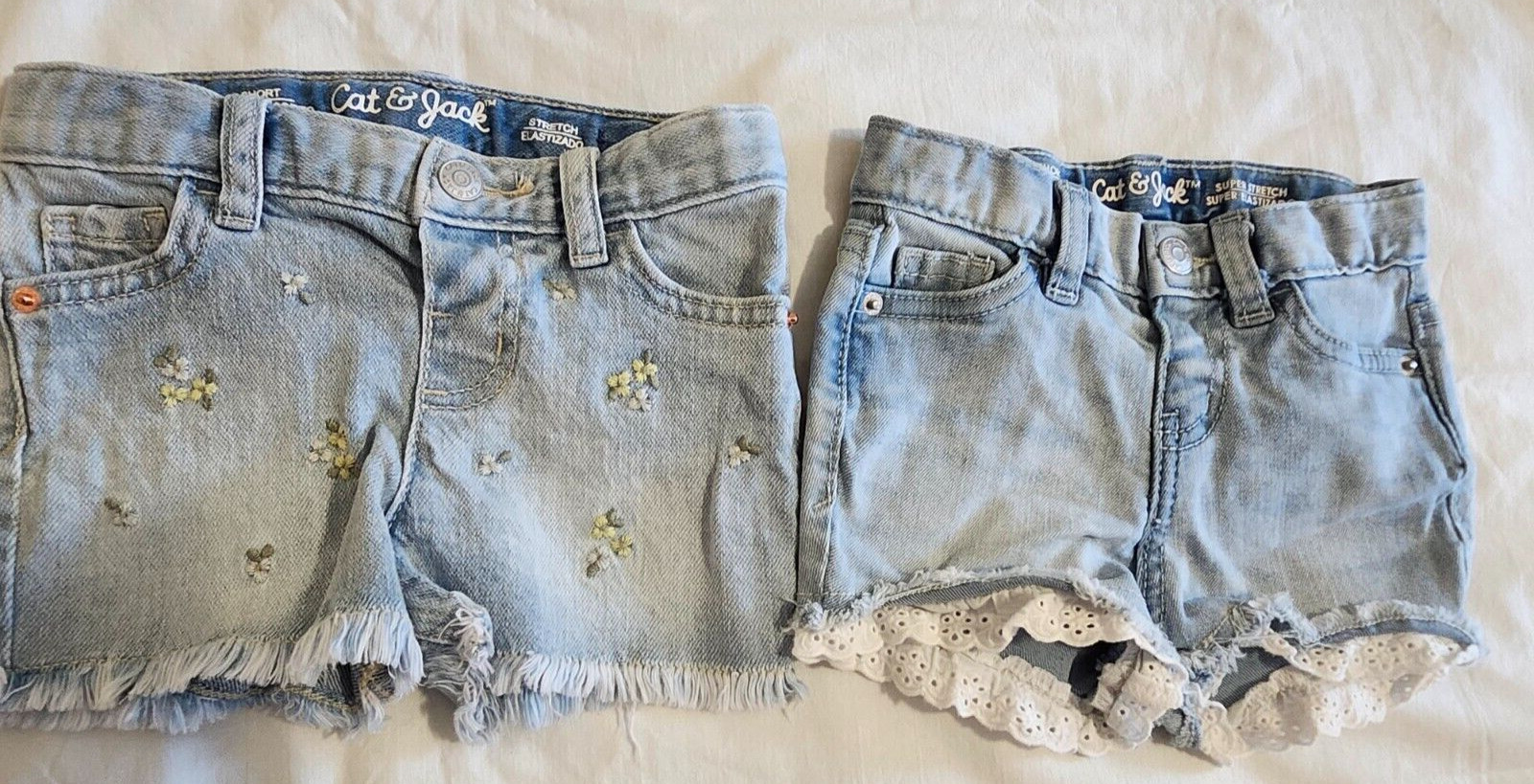 Lot of 15 pieces girls baby clothes size 6-12 months-pre-owned-Spring/Summer