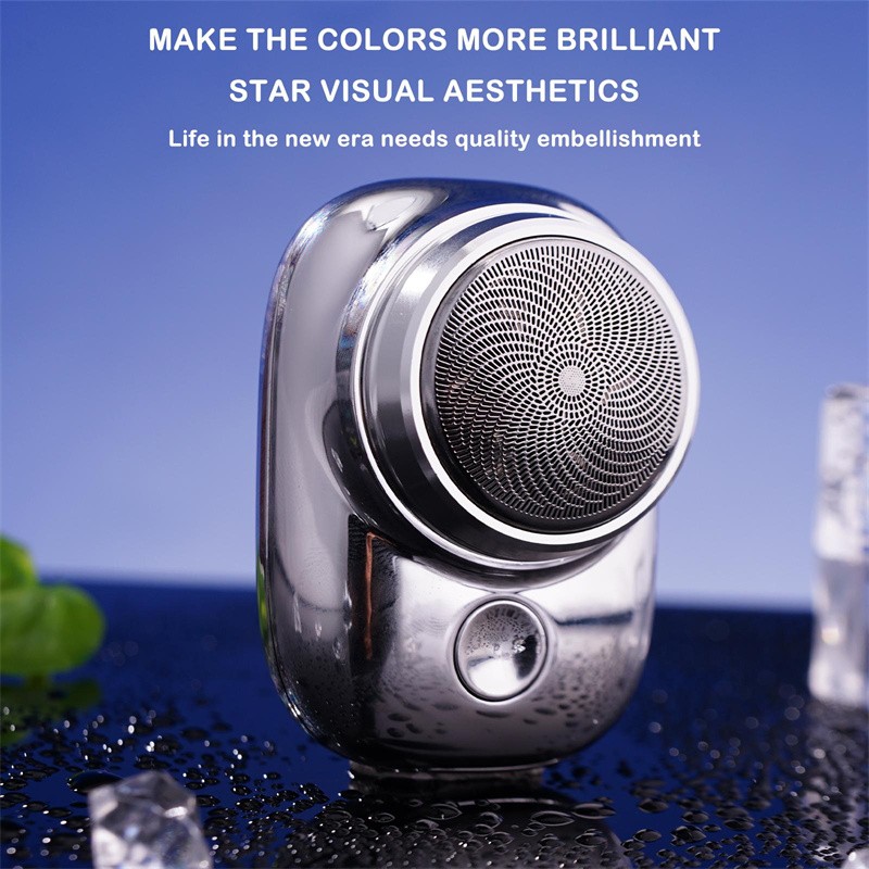 Cordless Men’s Electric Shaver Mini USB Rechargeable Travel Razor