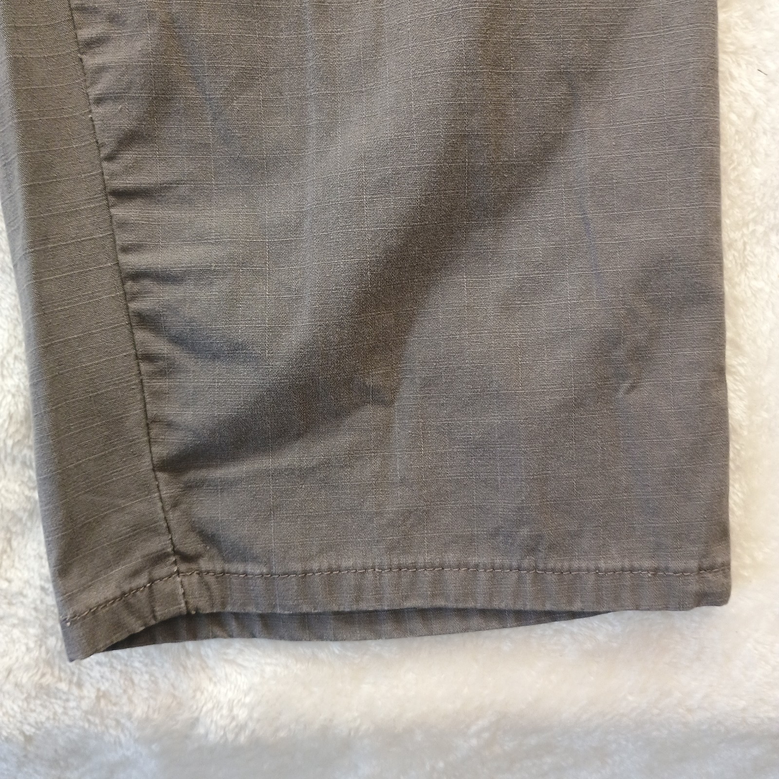 Wrangler Riggs Workwear Ripstop Pants Men’s 46×30 Gray Relaxed 103W020ST