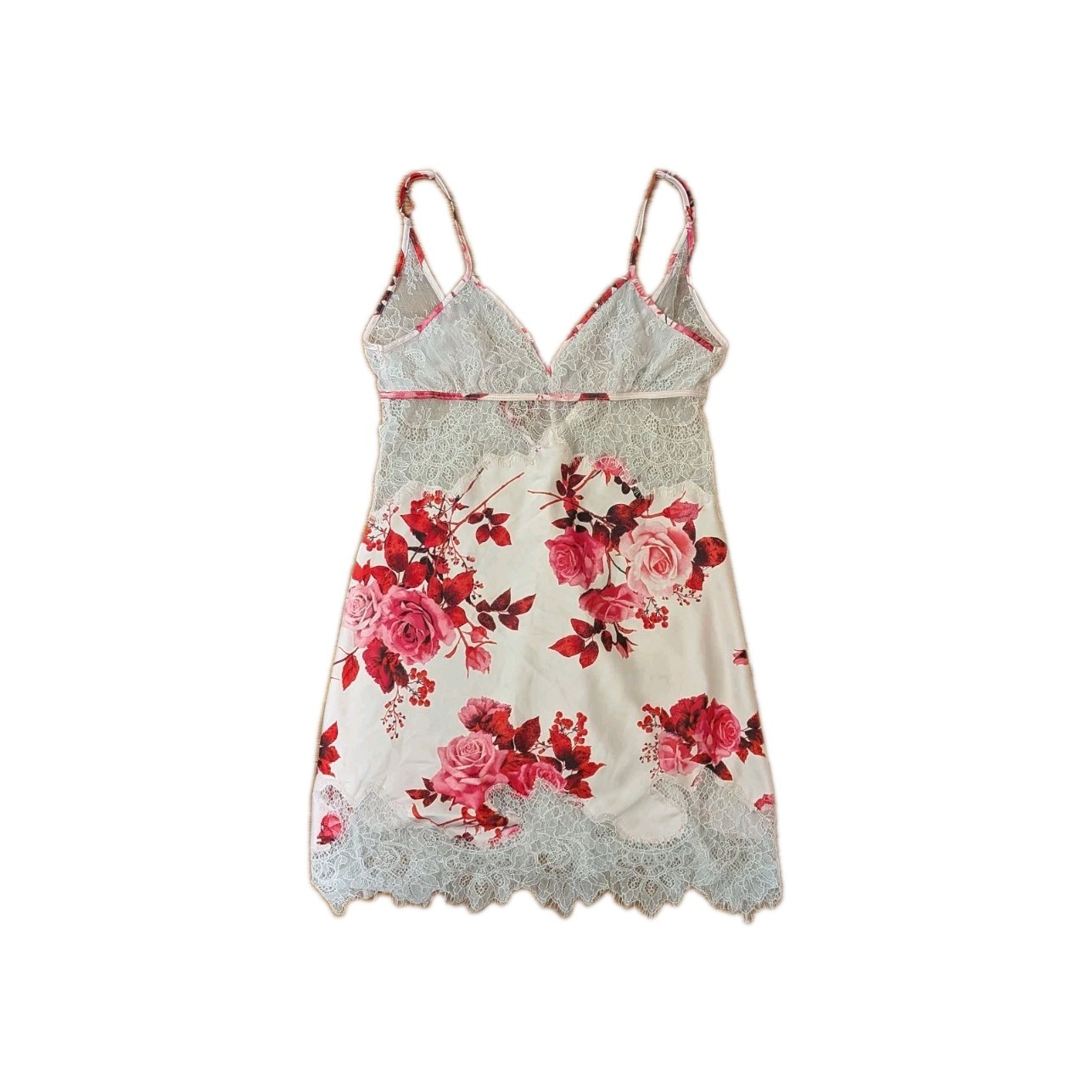 INC International Coquette Soft Girl Barbie Core Angel Floral Slip Dress