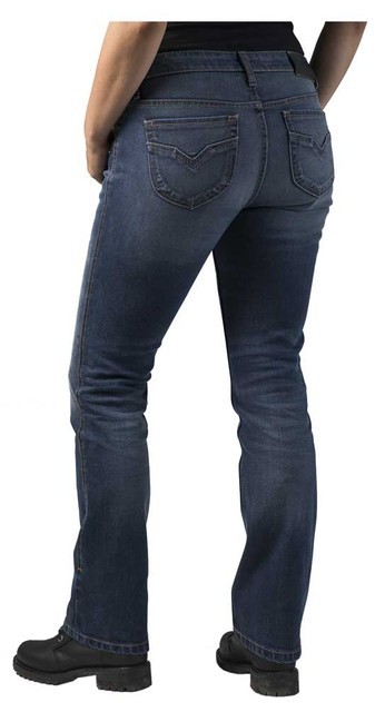 Harley Davidson Jeans Womens FXRG Armalith Denim Mid-Rise NWT 29 98268-19VW $295