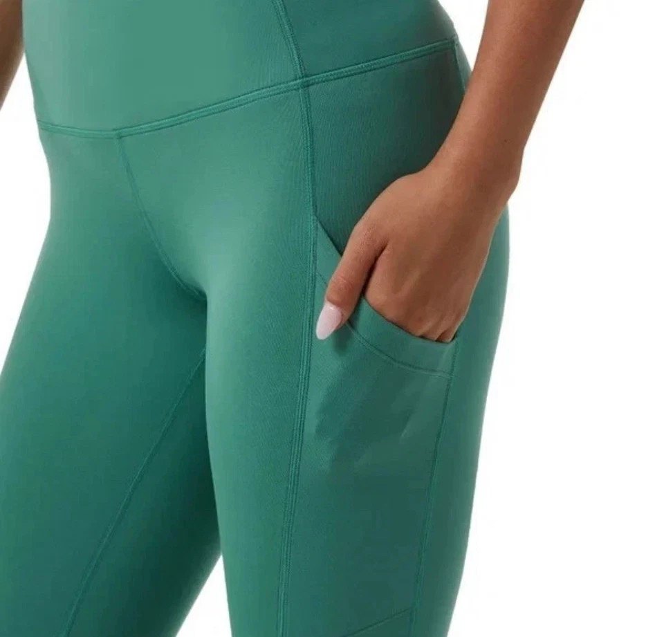 32 Degrees Women’s Cropped Legging, Green, Size M