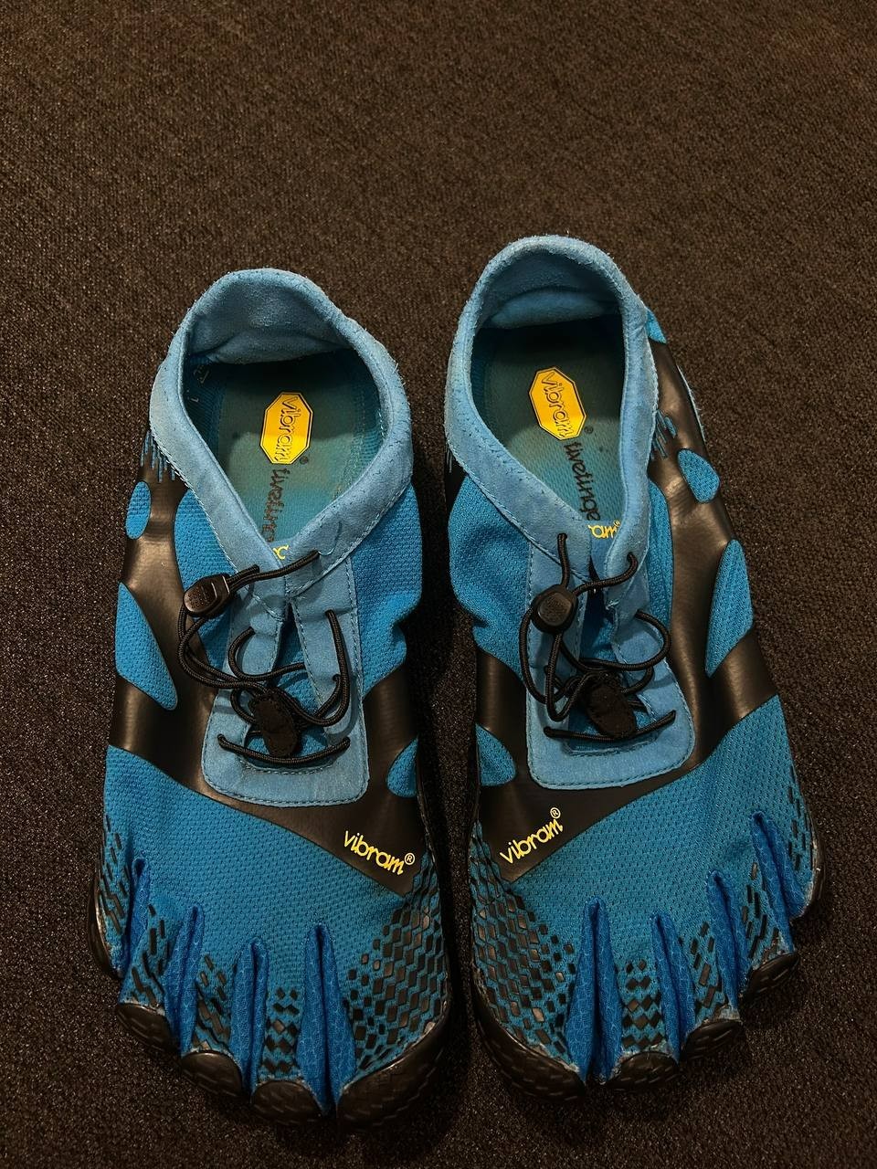Vibram FiveFingers KSO EVO Blue Minimalist Shoes Size 46