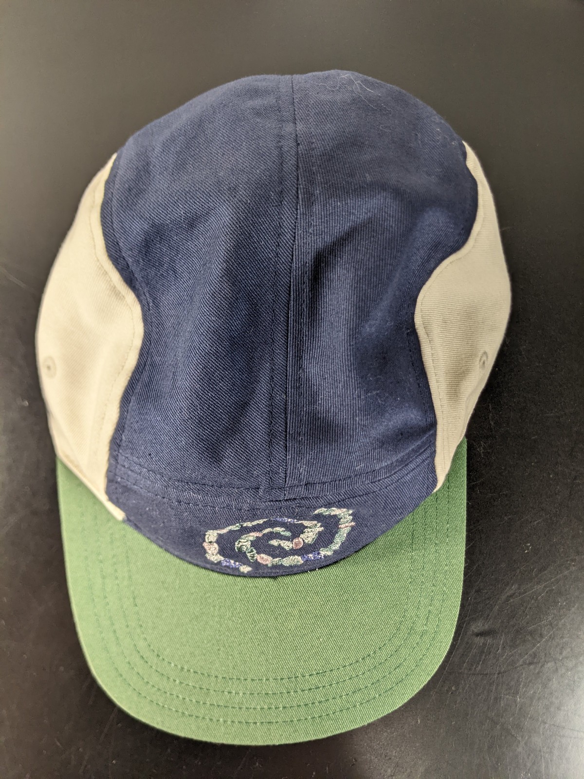 Mountain Hardwear Leave No Trace Swirl Logo Color Block 5-Panel Strapback Hat