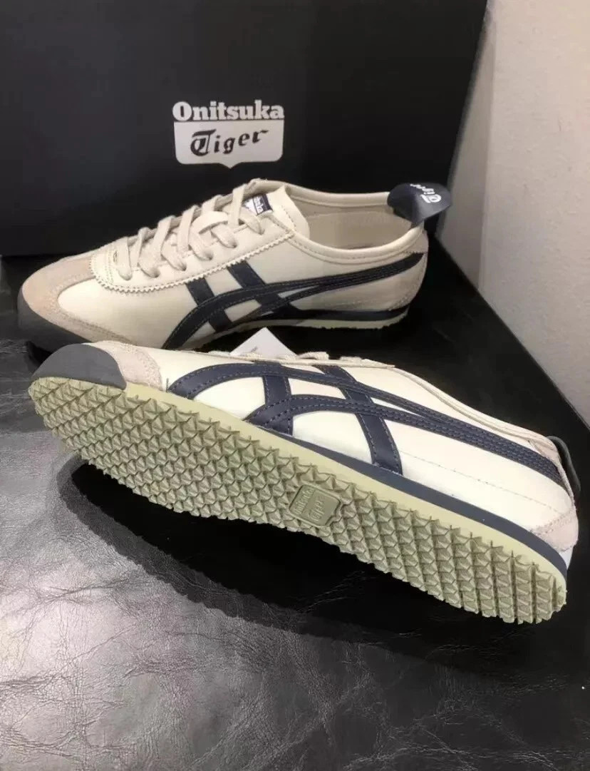 Onitsuka Tiger Mexico 66 Birch Peacoat Sneaker 1183C102-200 NavyBlue Shoe No Box