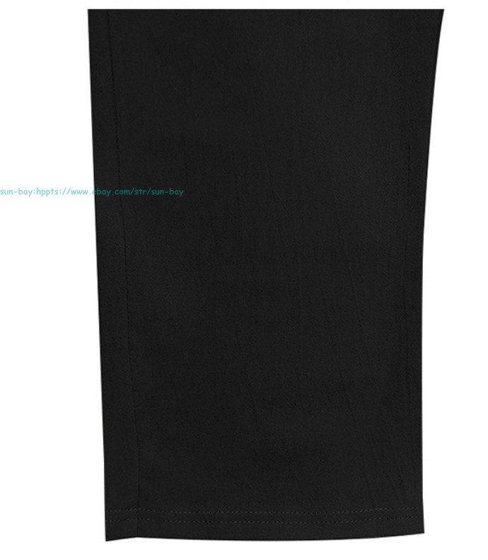 Men Casual Linen Pants Elastic Waist Drawstring Summer Beach Trousers withPocket