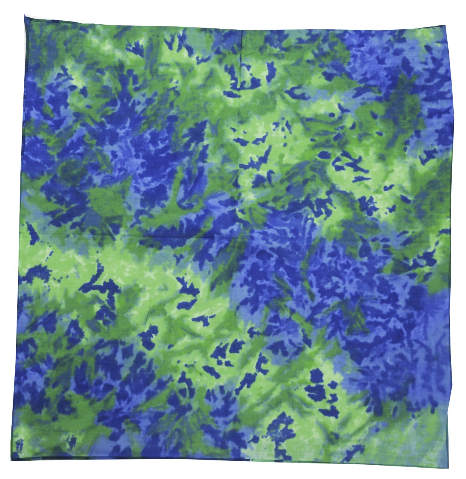 Multicolor Tie Dye Bandanas 100% Cotton 20 x 20 Inches