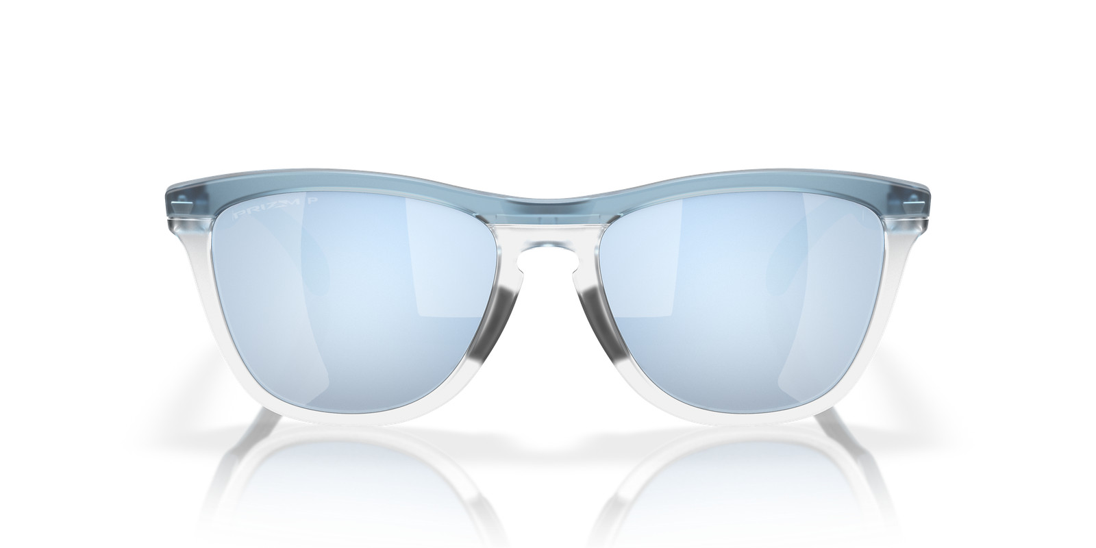 Oakley Frogskins Range Trans Stonewash/Prizm Deep Water Polar 55 mm Sunglasses