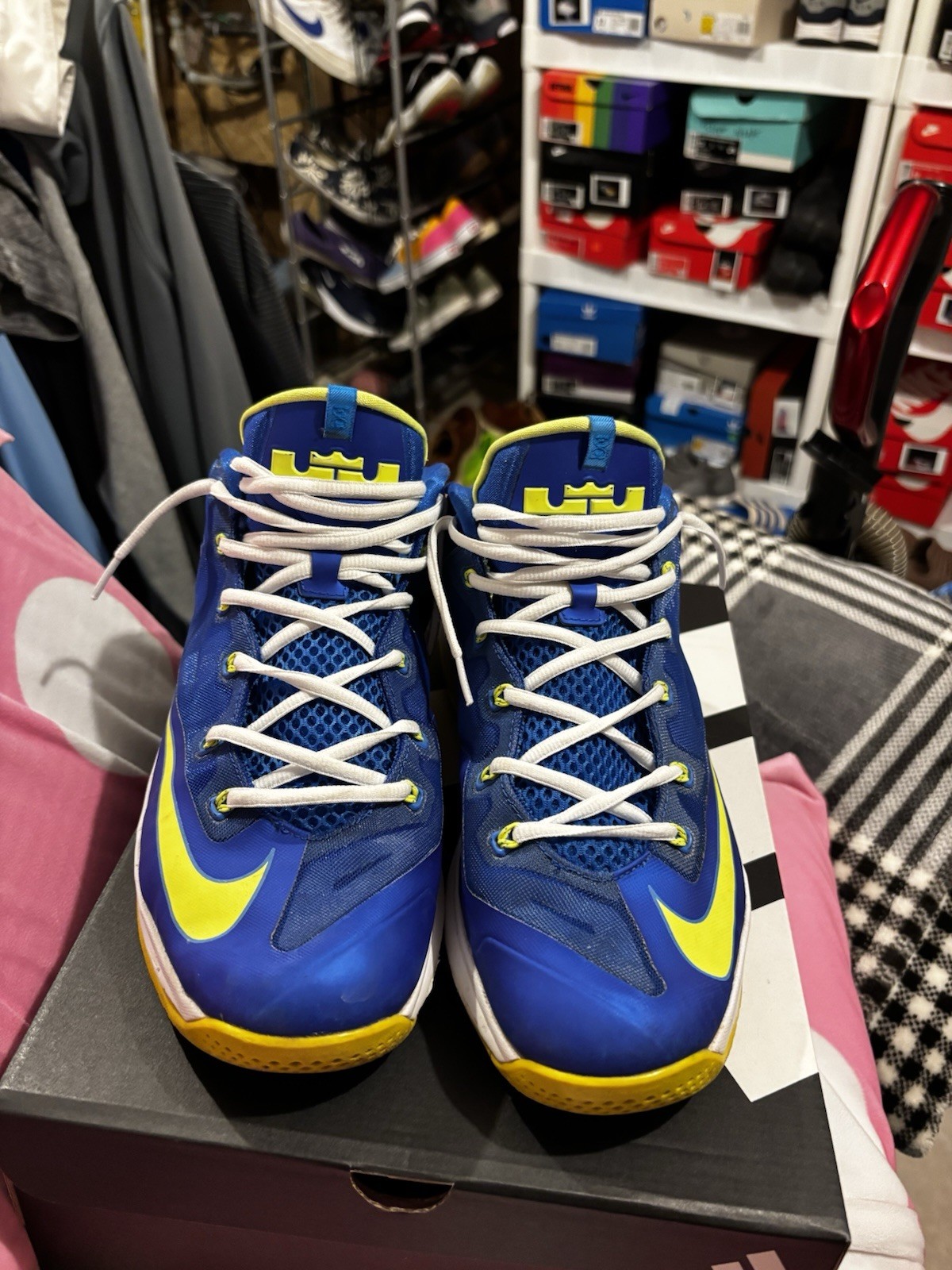 Size 12 – Nike Max LeBron 11 Low Sprite