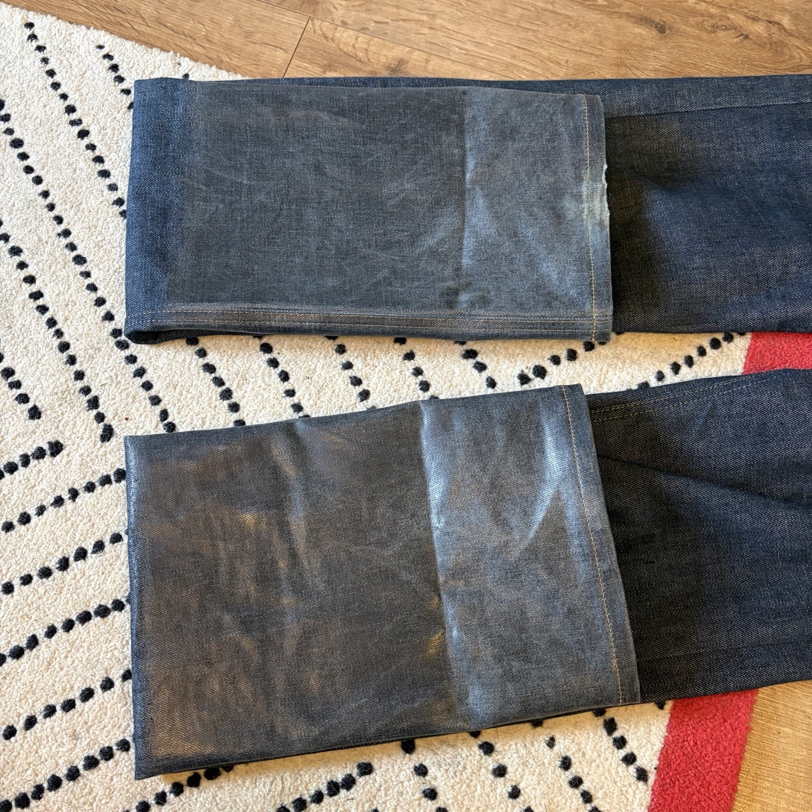 Maison Margiela Selvedge Mid-rise Turn-up Jeans Size W28